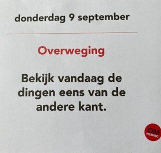 Omdenk kalender